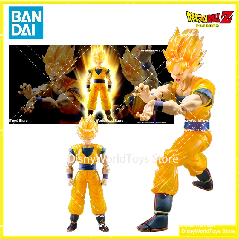 BANDAI-TAMASHII NATIONS STORE, S.H.Figuarts, Super Saiyan, Goku Z Warriors, SHF, Son Goku, Dragon Ball Z, juguetes en Stock, 100% Original