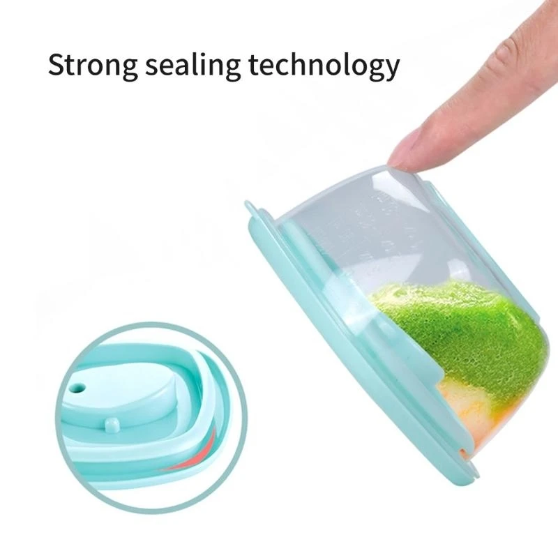 

Multipurpose Baby Porridge Storage Box 4Pcs/pack Puree Formula Milk Organiser 4XBC