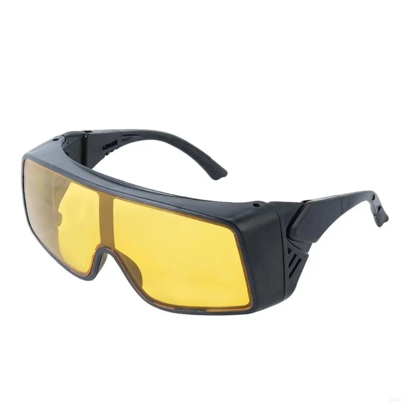 Protective Bike Goggles Wide Lens with Side Coverage for Cycling Driving and Light Outdoor Job Coverage Daily 896C
