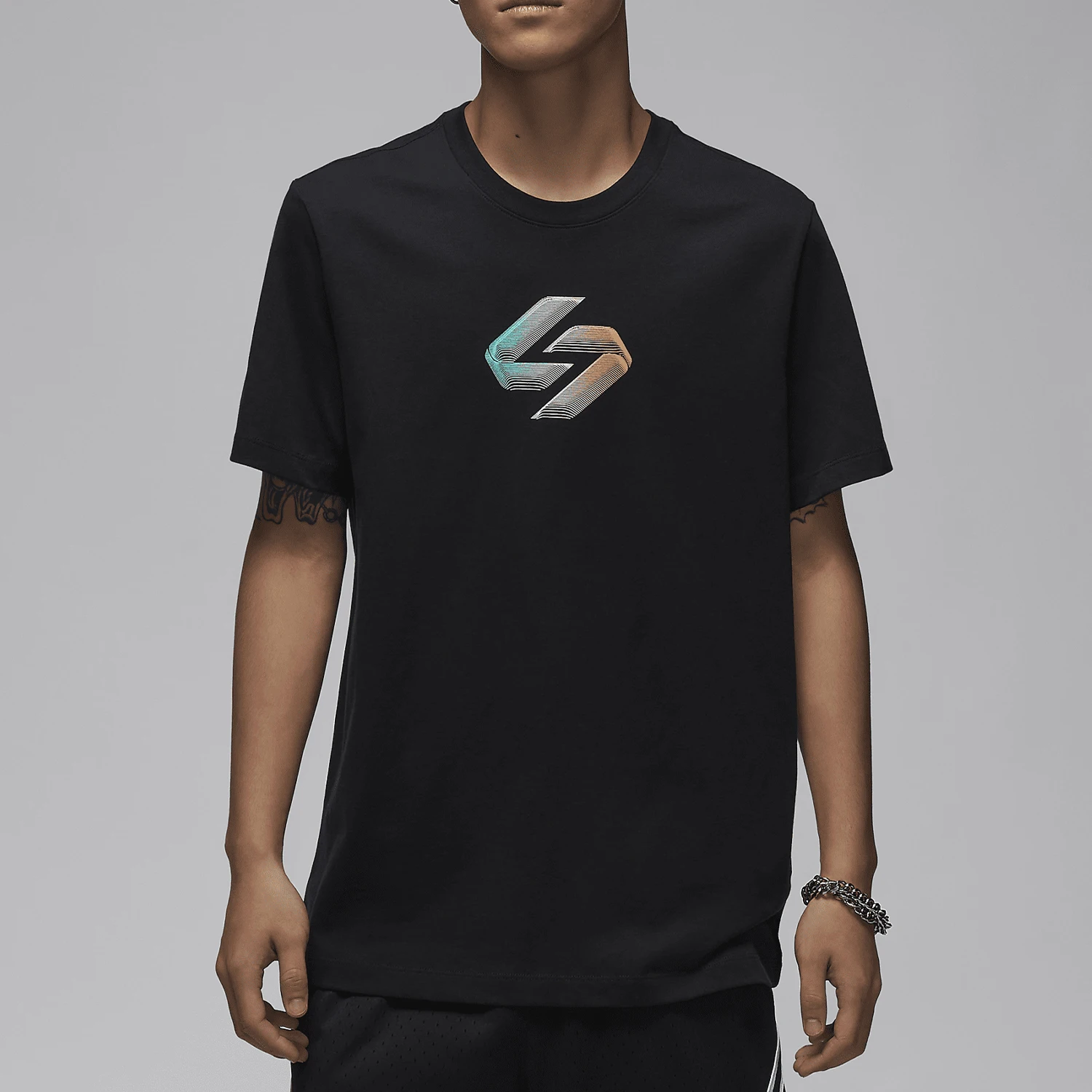 

Nike genuine Jordan Luka men's trendy knitted short sleeved T-shirt HF8087-010