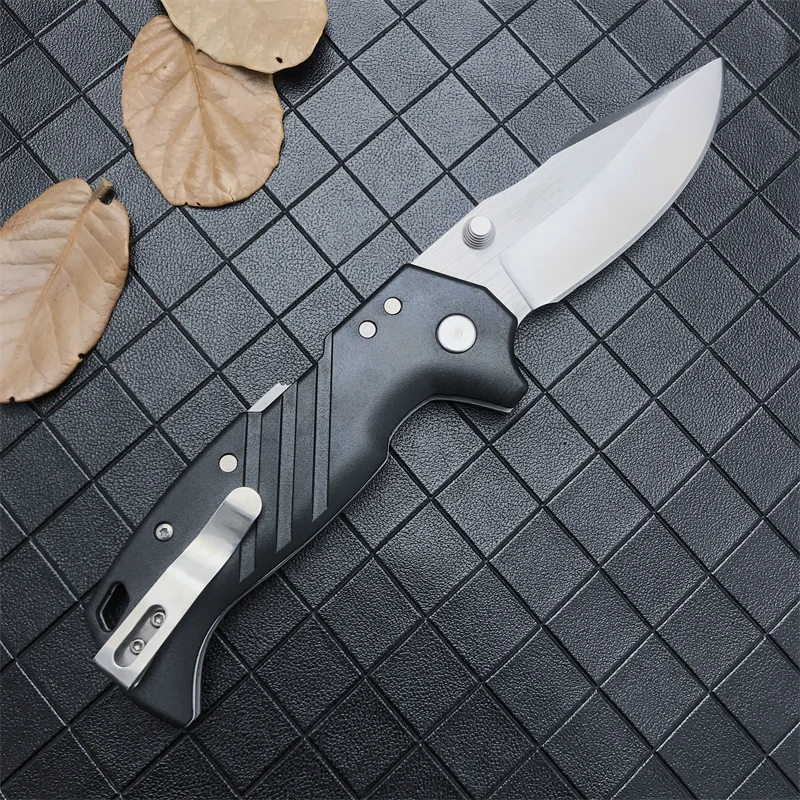 35DPLC Large Outdoor Tactical Camping Knife, Survival Self Defense Nylon Wave Fiber Handle EDC Tool Gift Knife