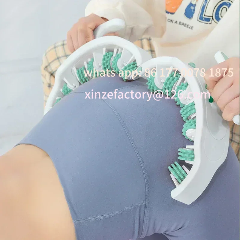 

Настраиваемые косметические инструменты, новый роликовый массажер для ног, массажер от целлюлита, ручной массажер для мышц, роликовый многофункциональный тазовый дно