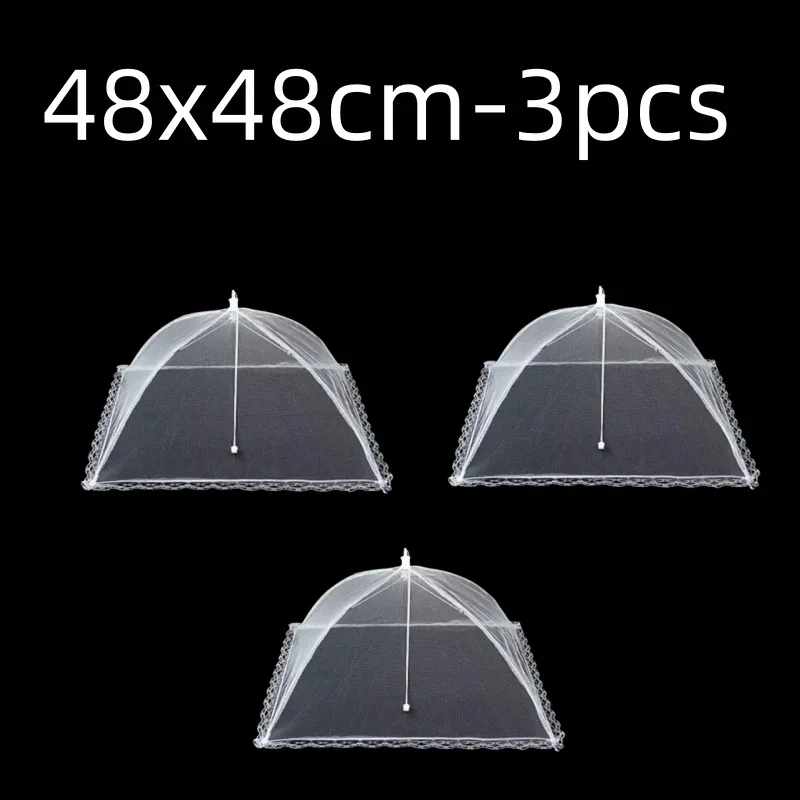 Keuken Voedselbedekking Opvouwbare Anti Vlieg Mug Mesh Hoes Picknick Eettafel Paraplu Stijl Tent Gadgets Keuken
