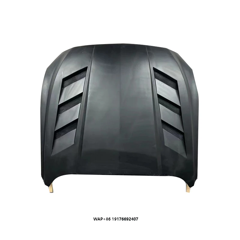 

Высококачественная крышка радиатора в стиле переменного тока из углеродного волокна для Ford Mustang 2018-2023, передняя крышка клапана двигателя