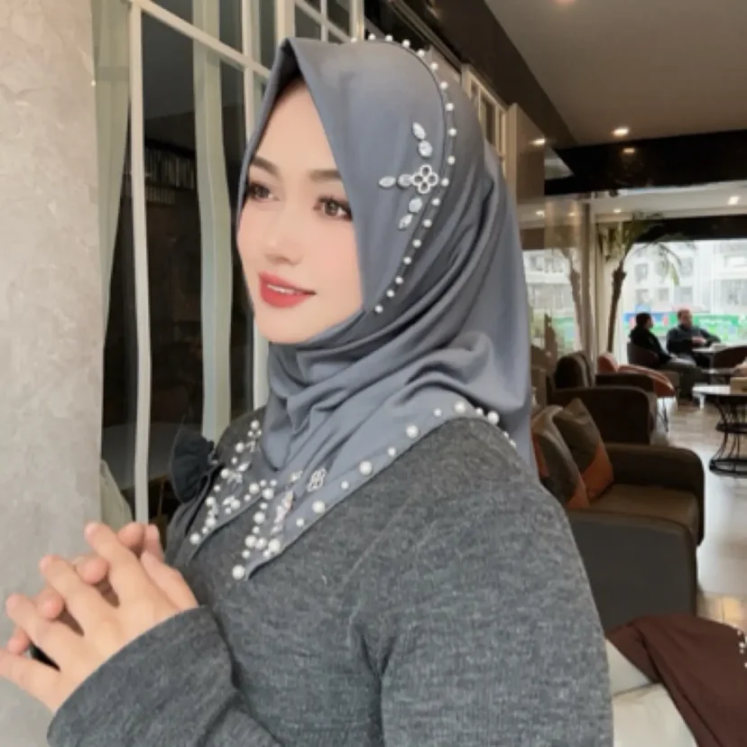 Muslim Hijabs Hat, Luxury Fashion, Dubai Hijabs