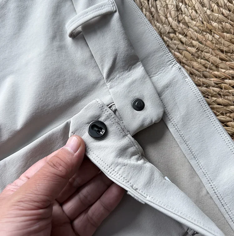 Winddichte Outdoor-Hose mit geradem Bein für Herren – Robuste Freizeithose zum Wandern, für den Arbeitsweg und den täglichen Gebrauch – Detail 17