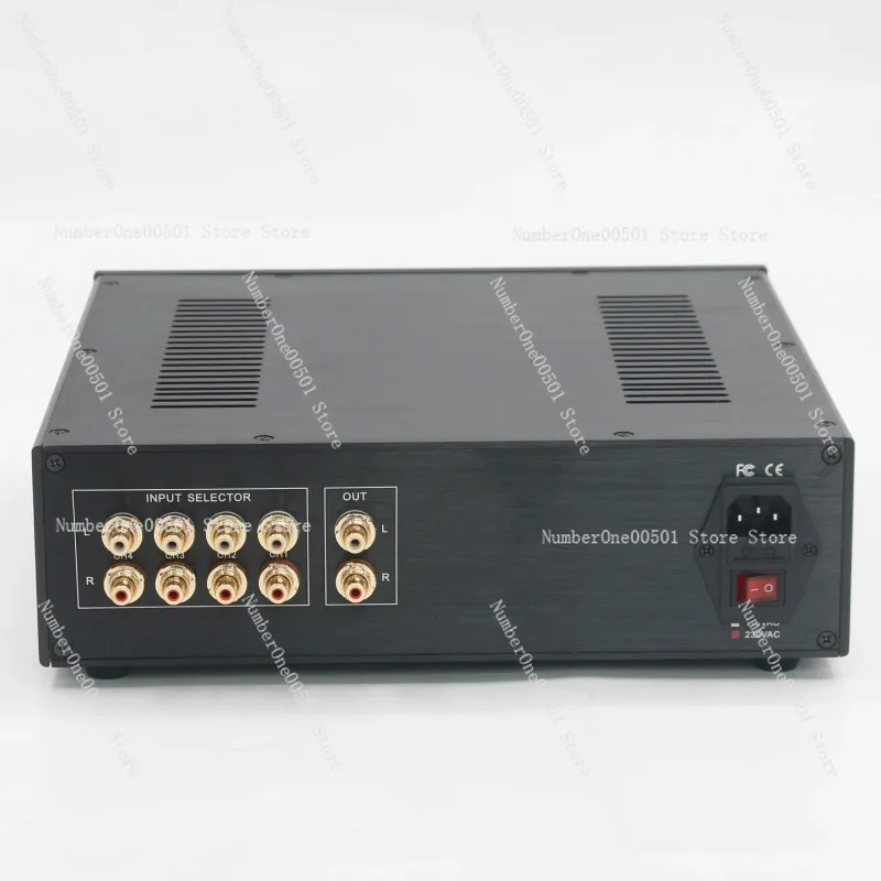 

AC110V AC220V Vacuum Tube Preamplifier HiFi Stereo Audio Preamp with Remote Control for Home Theater AMP