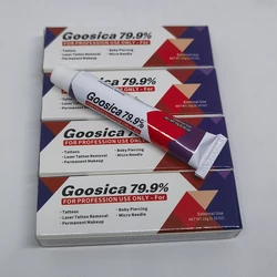 Goosica-Crème de tatouage 2023 de haute qualité, Maquillage sans interruption, Microblading, EyebloggLips, Peau du corps, 10g, Nouveau, 79.9%