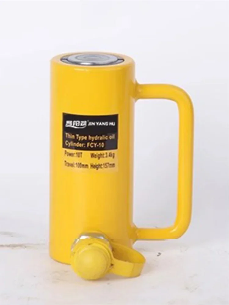 分割油圧ジャッキリフティングトン数油圧シリンダー10-100T中空プランジャー単動ラムシリンダー油圧リフティングジャッキ