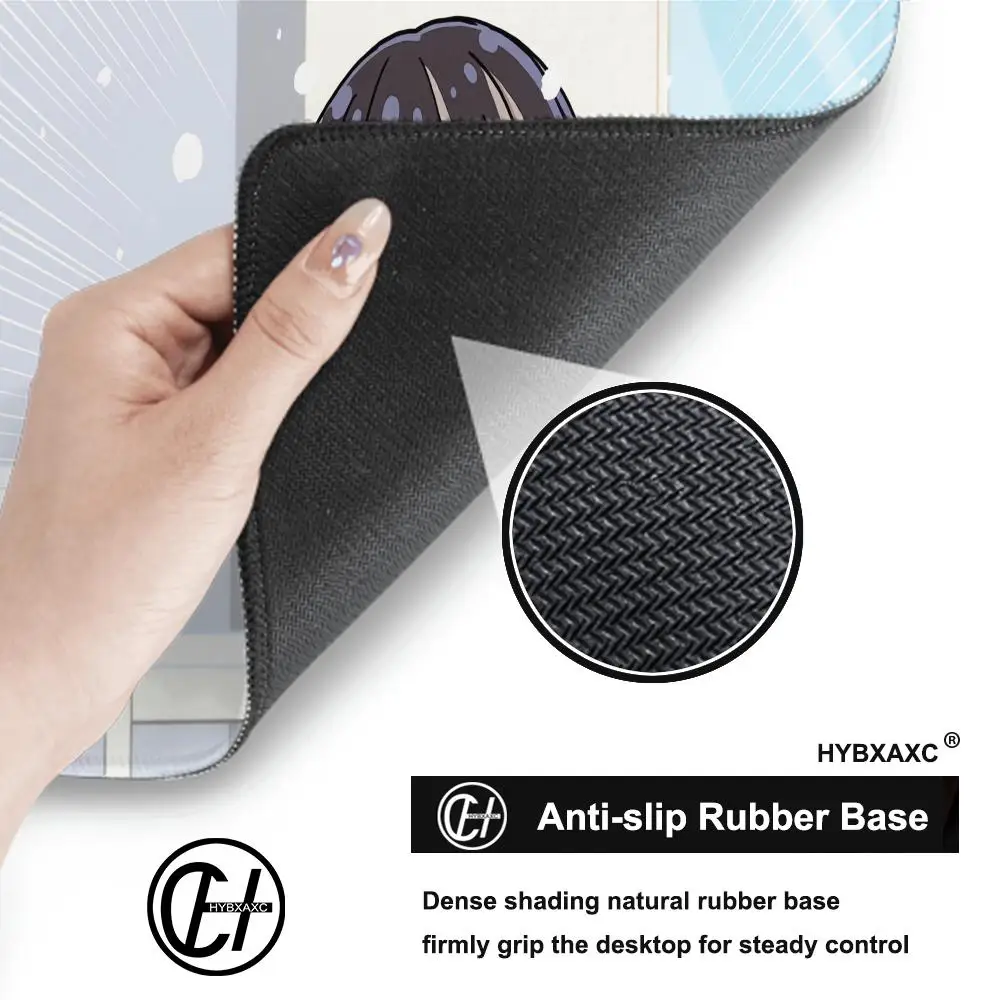 حار Virutal Idol J Kufuutei Raden المطاط HD الطباعة ماوس الوسادة الألعاب الملحقات حصيرة مكتبية طالب لوحة الكتابة