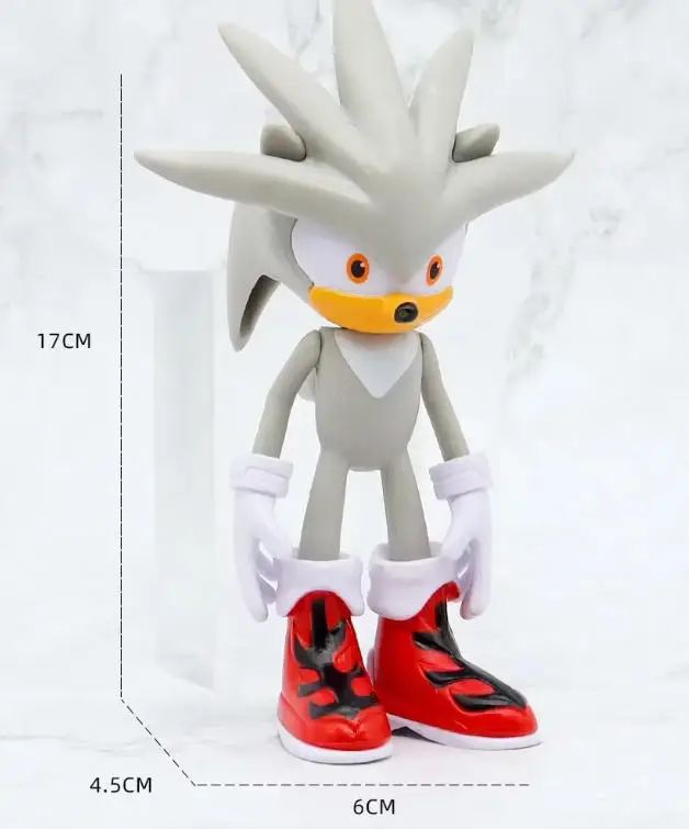 

Игровой персонаж, фигурка Sonic Mouse, модель хвоста Салли, желудь, костяшки Соника, детская фигурка, настольный орнамент, украшение, игрушка, подарки