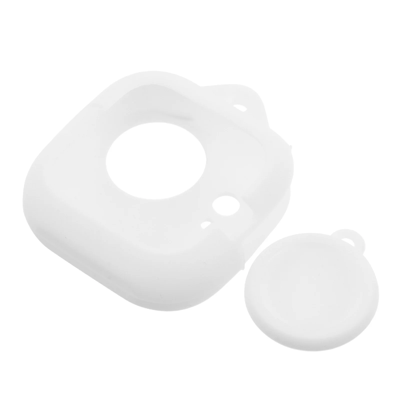 

Silicone Camera Protective Cover White Soft Shockproof Anti-Drop Case Portable Travel Camera Protection