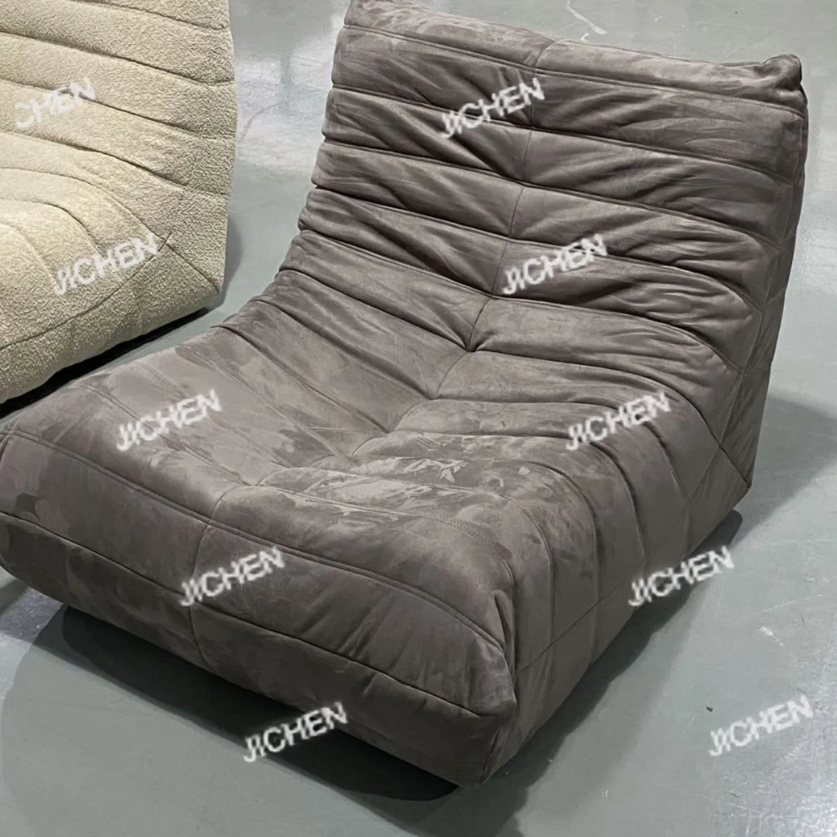 Italian fabric sofa vacuum compression module straight single seat multi-function