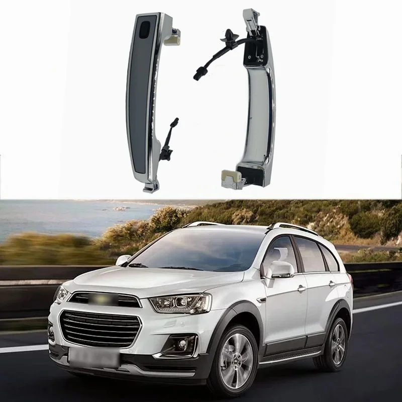 Exterior Door Handle with Smart Keyless entry Sensor For Chevrolet Holden Captiva 2013 2014 2015 2016 2017