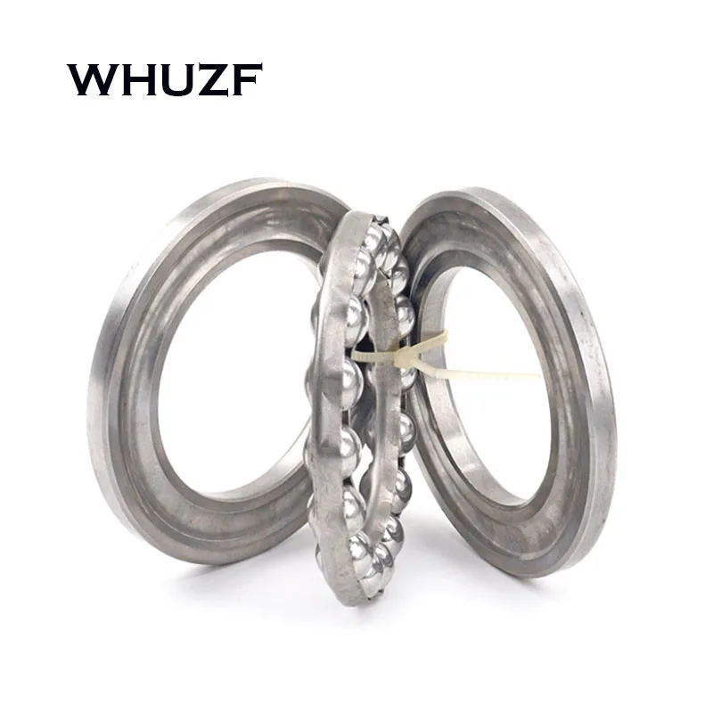 5Pcs Flat Thrust Ball 51203 Plane Thrust Ball Bearings 17*35*12mm 51203 ABEC-7 Thrust Ball Bearings