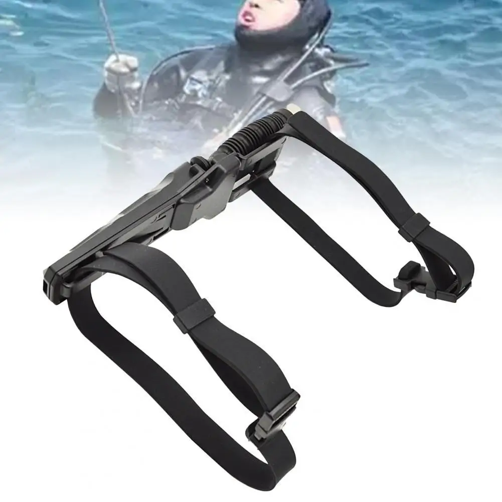 1pc Thickened Rubber Knife Straps Snorkeling Belts Lightweight Anti-scratch Quick Release Snorkeling Belts For Diving Swimming