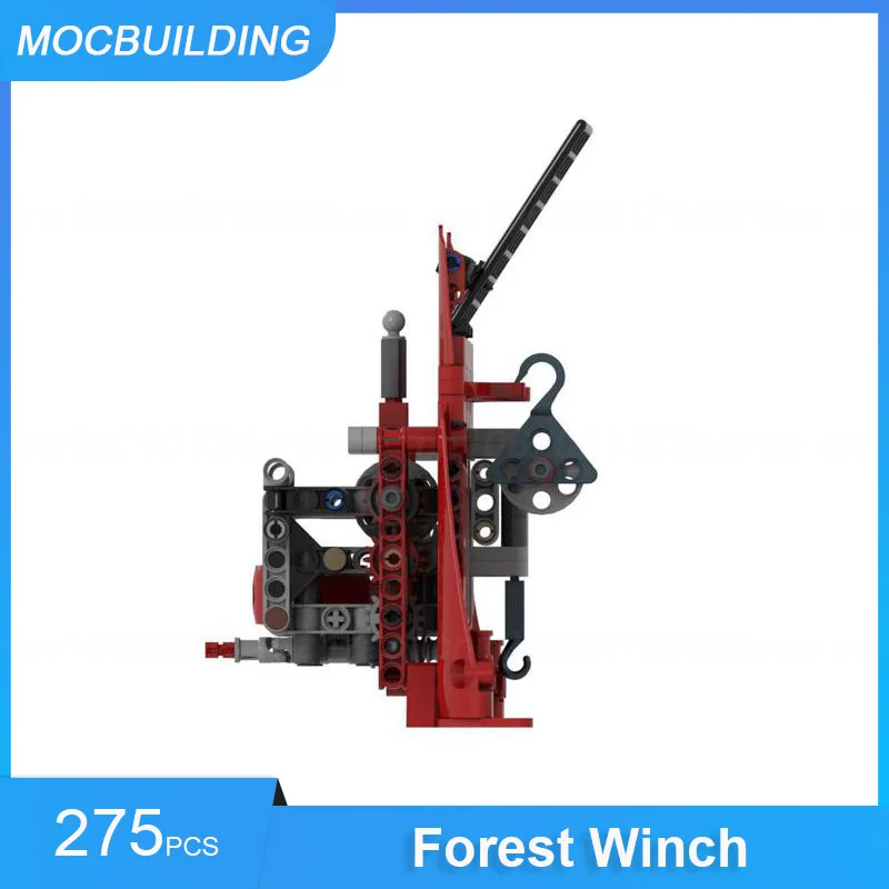 MOC Building Blocks Forest Winch for Claas Xerion 5000 VC 42054 DIY Assemble Bricks Transportation Creative Toys Gifts 275PCS