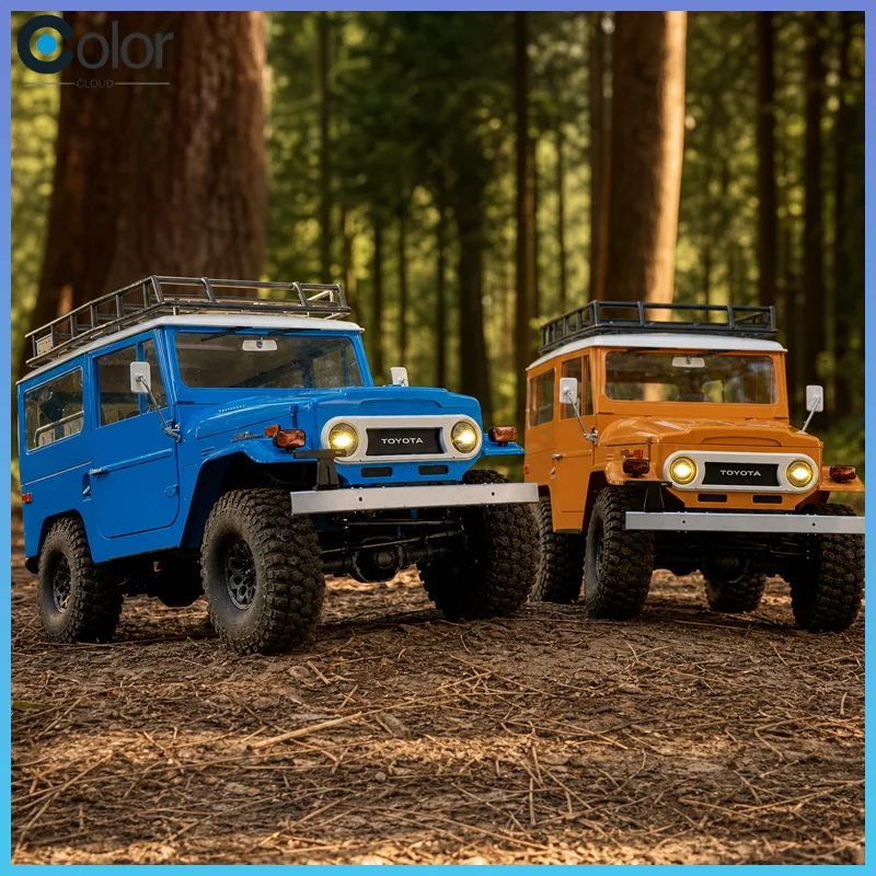 Fms Fj40 1:10 Rc Car Toyota Land Cruiser Fj40 Electric Rc Off Road Vehicle Brush Motor Simulation Jeep Model Vehicle Toys Gifts