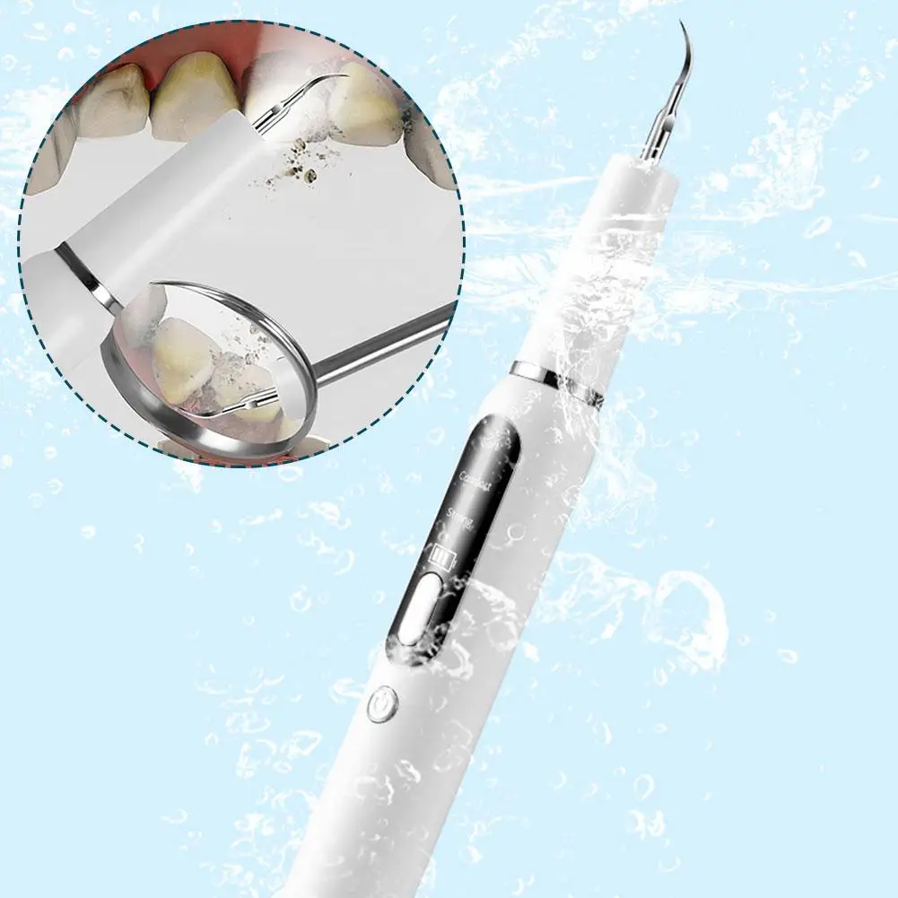 Pet Dog Teeth Cleaner Portable Household Teeth Cleaner Cleaner Calculus Teeth Ultrasonic Remover Odor Dental Remove To U9L3