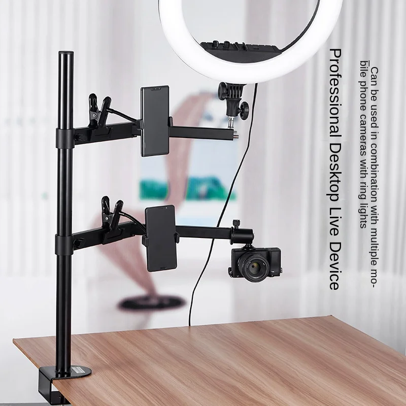 

Desktop Live Stand for Photographic Lighting Video Studio
