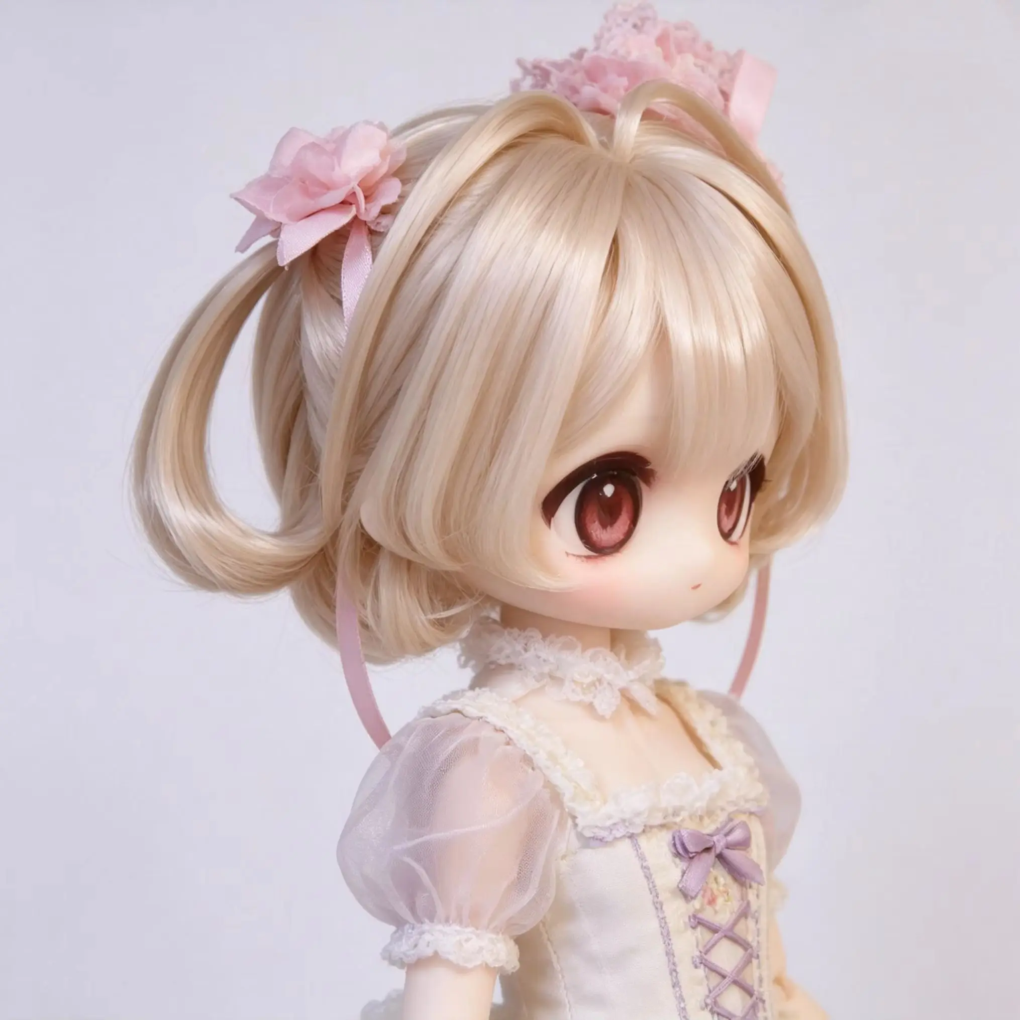Wigs 1 6 scale dolls accessories magic girl short wigs doll wig,  1/3 1/4 BJD wig doll hair