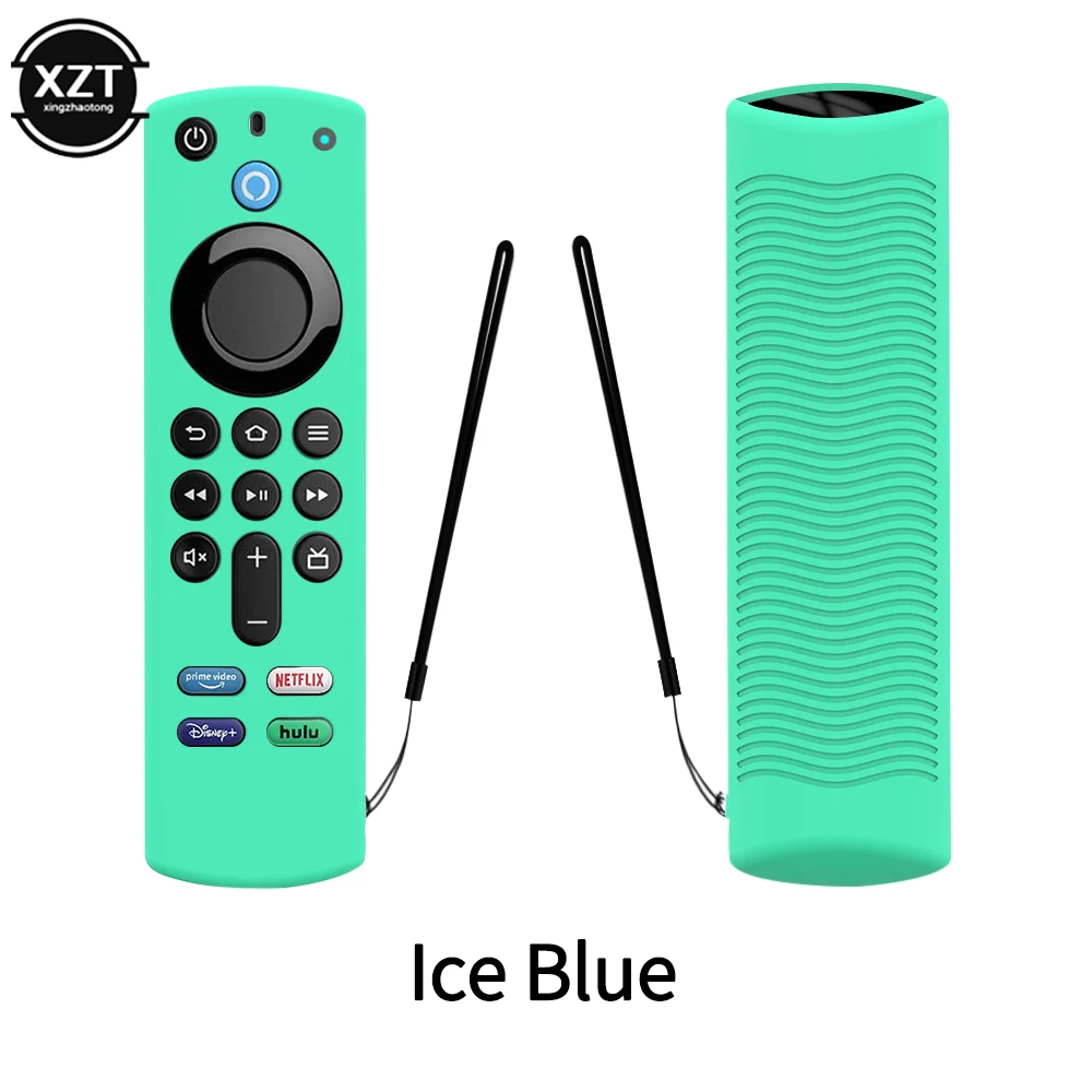 Etui ochronne na pilota AMZ Fire TV Stic Cover do zdalnego sterowania głosowego Alexa Voice Remote 3rd Gen Silicone Case Skin