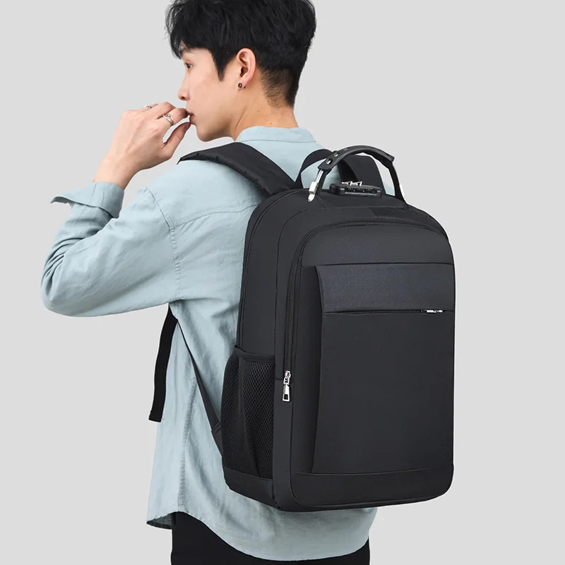 Europe and The United States Multifunctional Large-capacity Backpack Business Commuting Fashion Simple Laptop Bag Student Bag