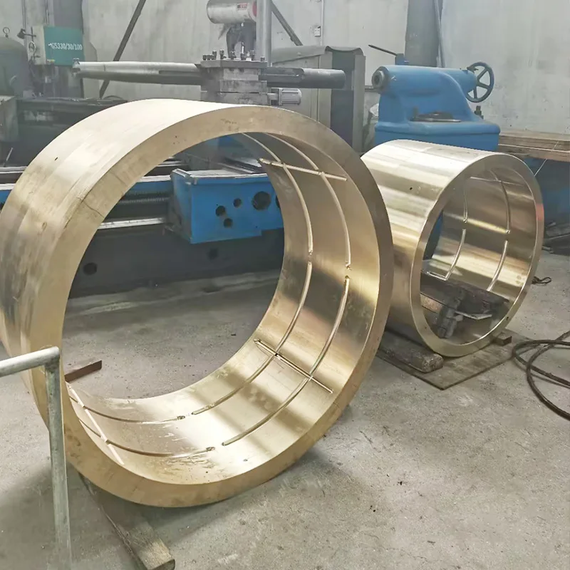 

Customized Small Oilless Flange Guide Bushing Brass Bronze Bushing Sleeve for Construction Industries