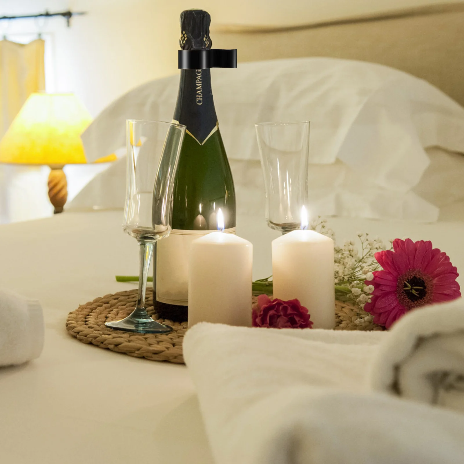 

Clip 10pcs Bottle Single Holder Fixing Tool for Cake Wine Sparkler Party Decor