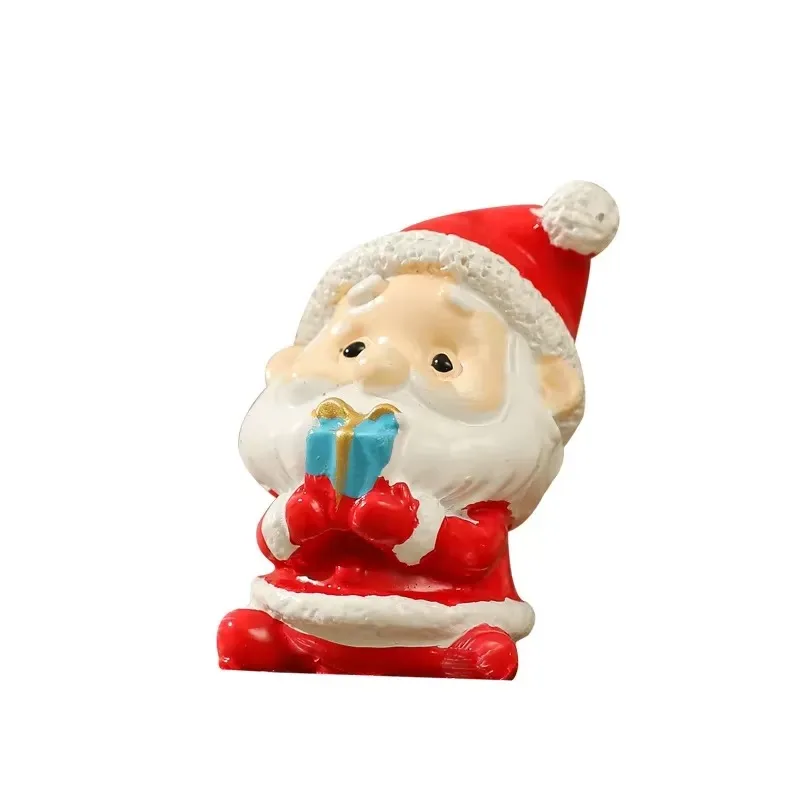 High-end Christmas ornaments resin statues, based on the image of Santa Claus, creative home gift decoration crafts