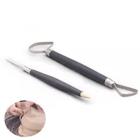 2 Pieces/set of Black Rod Pottery Repair Tools Clay Making Tools DIY Ceramic Handicrafts Carving Modeling Decoration Tools