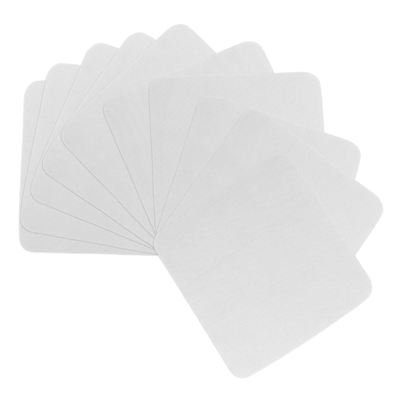 

10pcs Suede Glasses Cloth Soft Microfiber Eyeglasses Phone Screen Wipes Jewelry Cleaner Gray Fiber Camera Lens