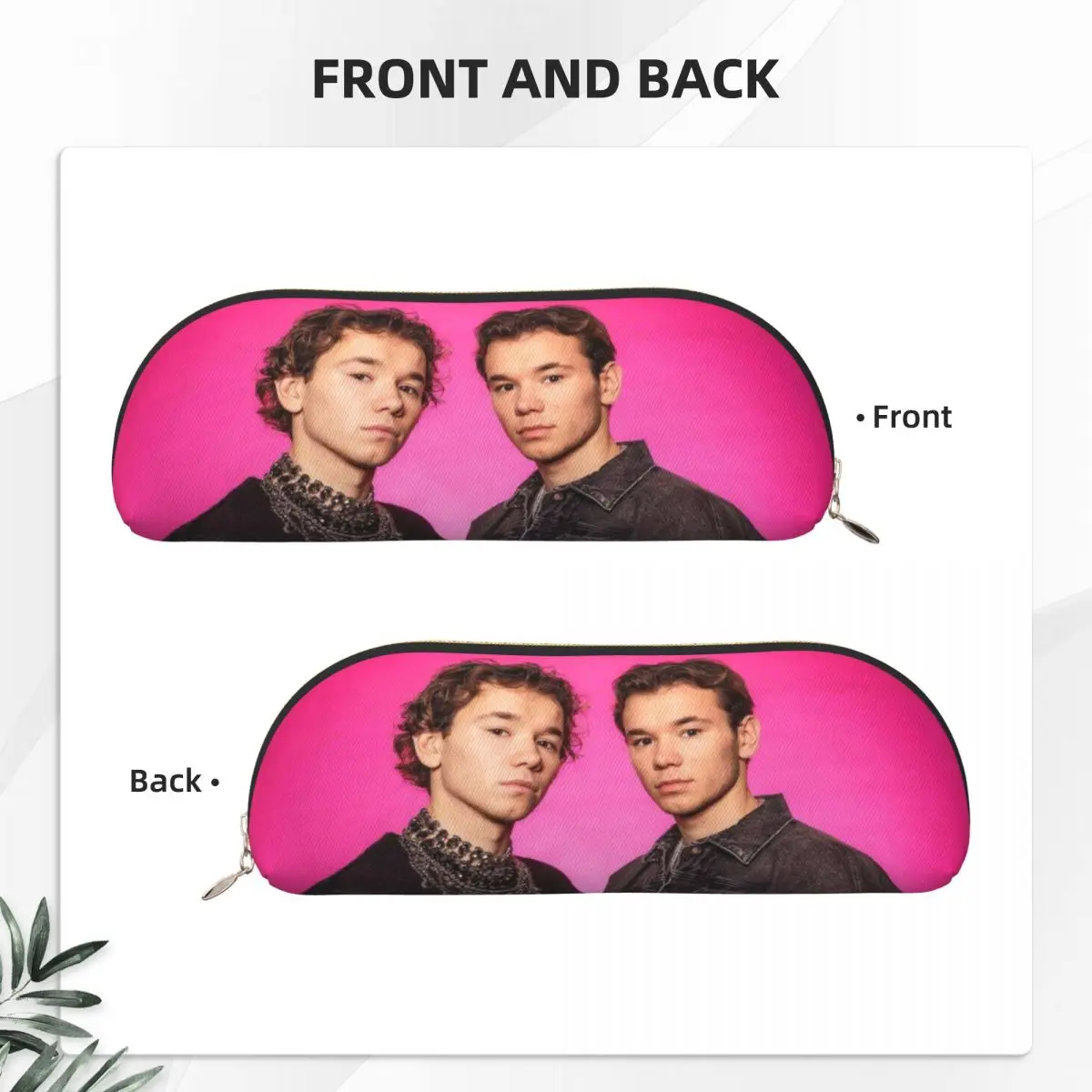 ماركوس ومارتينوس السويد النرويج يوروفيجن مقلمة حامل قلم سعة كبيرة صندوق القلم حقيبة أقلام رصاص للمدرسة الصبي فتاة