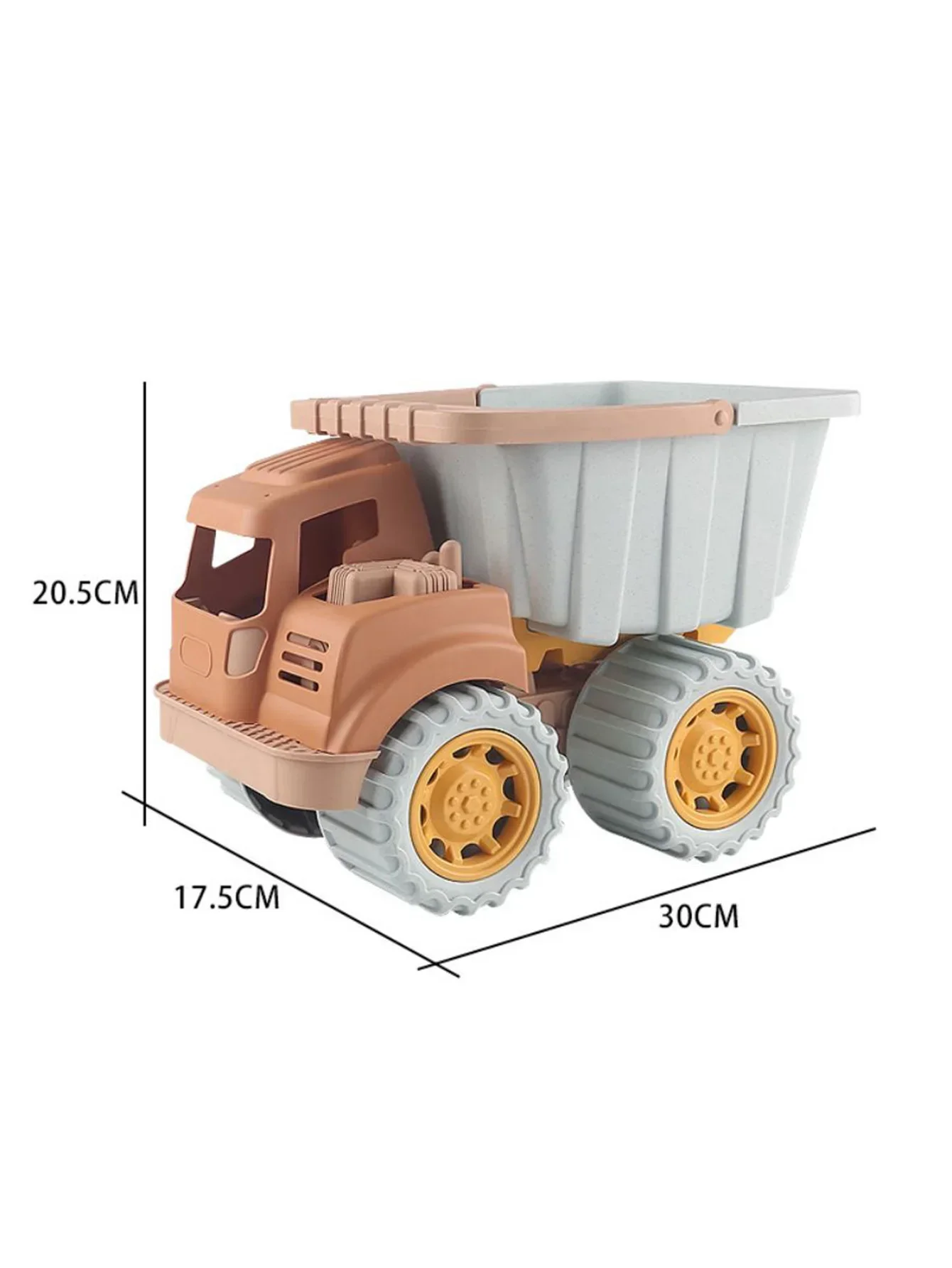 Kinder Bulldozer Stroh Strand Spielzeug Engineering Auto Bagger Weizen Stroh Bagger Werkzeug Splash Strand Schaufel