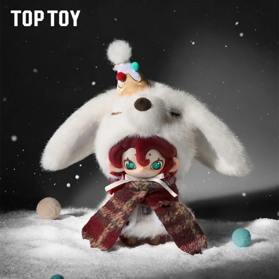 Official TOPTOY Moonin Enchanted Night Series Plush Keychain Blind