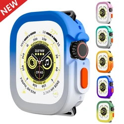 TPU-Abdeckung für Apple Watch Ultra-Gehäuse 49mm 45mm 41mm 44mm 40mm Stoßstangen rahmen Shell Protector für iwatch Serie se 8 ultra 7 6 5 4