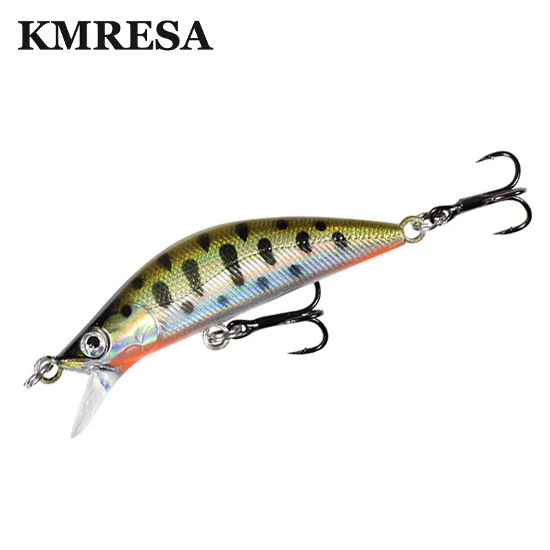 Japanese Design Pesca Wobbling Fishing Lure 50mm5g Sinking Minnow Isca Artificial Baits For Bass Perch Pike Trout