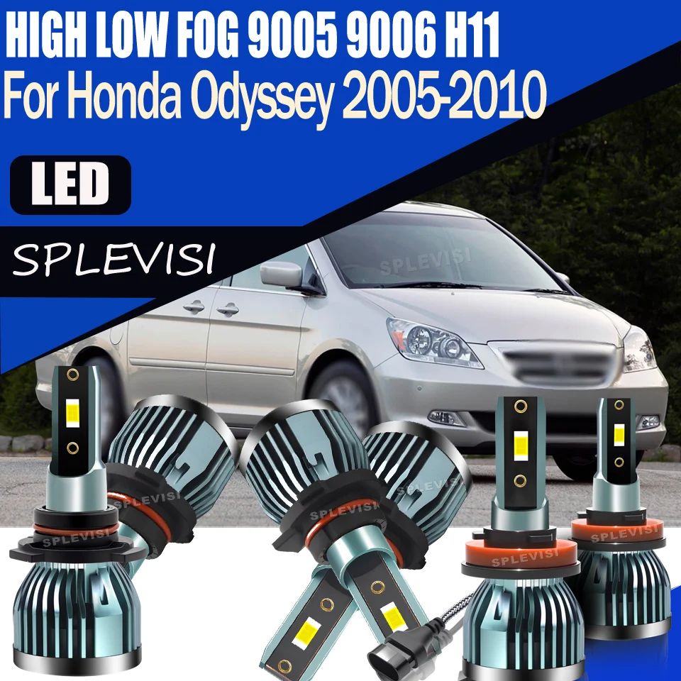 

LED 100% Plug-and-Play Stable Lighting 100w Energy-Efficient Headlight foglight For Honda Odyssey 2005 2006 2007 2008 2009 2010