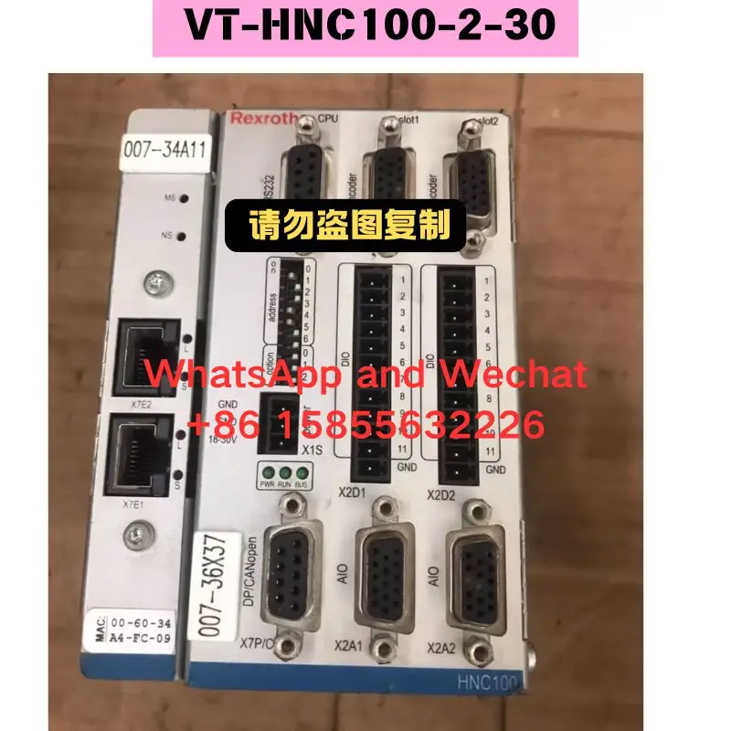 Used OEM disassembled parts VT-HNC100-2-30 controller Functional test OK Quick delivery