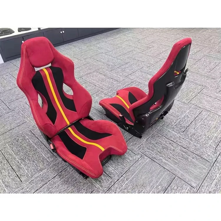 488 Pista Dry Carbon Fiber Adjustable Bucket Racing Seat Black 2016-2018 Interior Car Part
