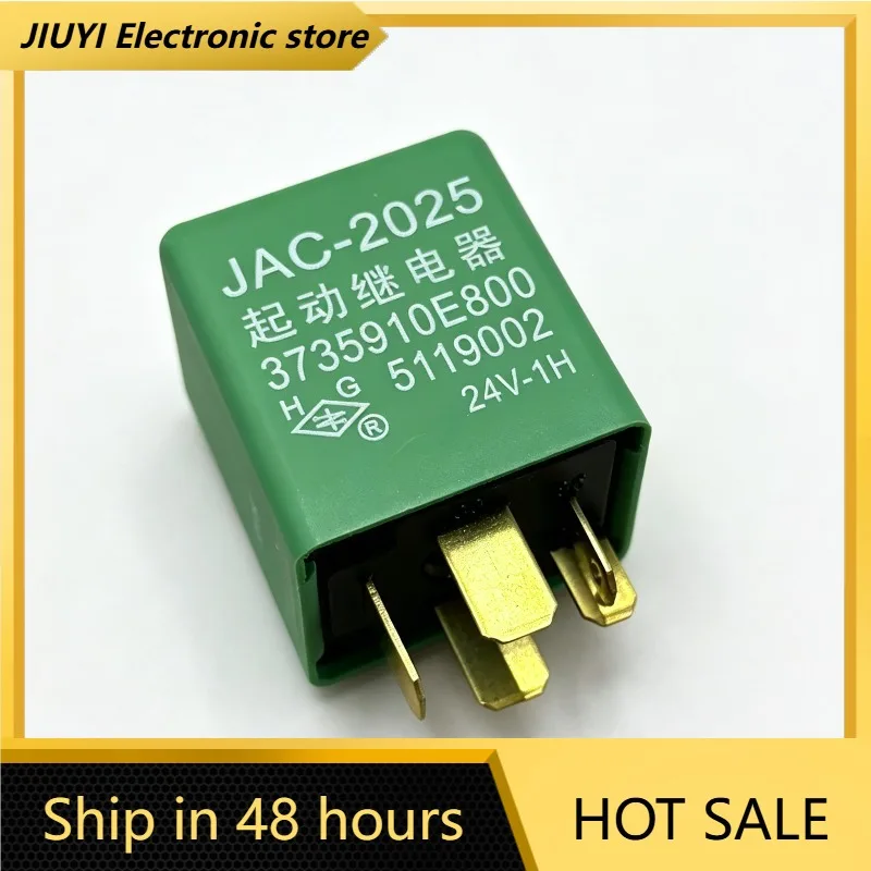 New 1pcs/lot 3735910E800 JAC-2025 Starter Relay 24V 5Pin Heavy Duty Commercial Truck Engine Start Relay