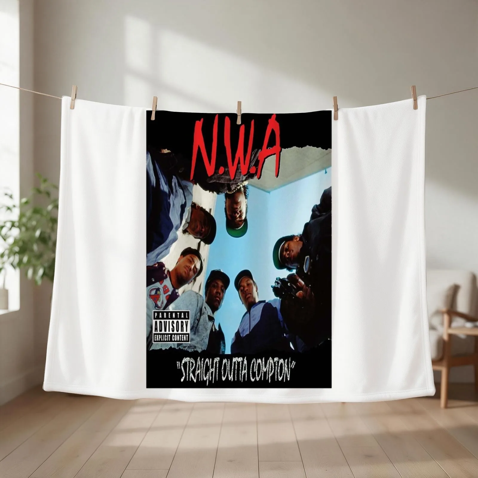 Gangster de la NWA T-shirt classique Throw Blanket Decorative Sofa Furrys warm for winter Thermals For Travel Blankets