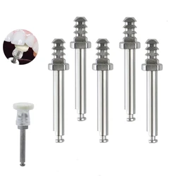 5pcs Dental Mandrel Composite Polishing Disc Rotary Clamp Rod RA Shank Finishing Mandrel High Gloss Polishing Dental Material