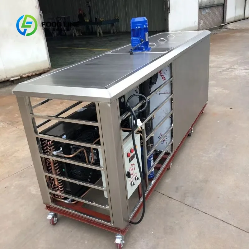 Customized Industrial 1T 2T 3T 5T Ice Block Maker for Vegetable Preservation Solar Powered Industrial Ice Making Machine