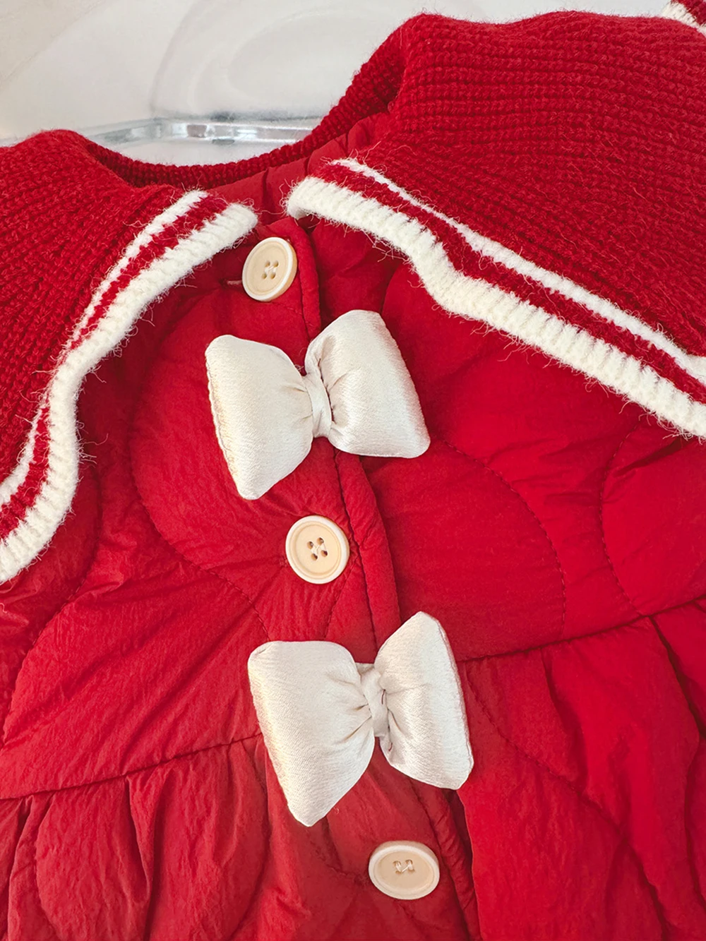 Floral Girls Clothes Winter Jacket for Girls 1-5T Children's Jacket Fleece Padded Girls Children's Coat