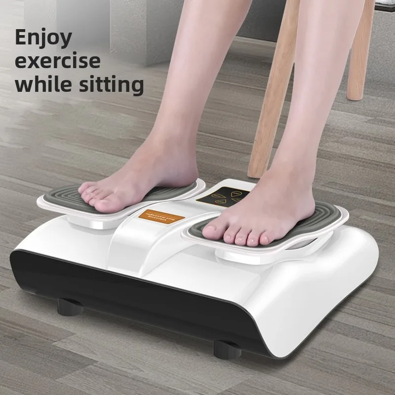 Pedal Exerciser Foot Massager Leg Trainer Lower Limb Vibrator Home Fitness Blood Circulation Roller