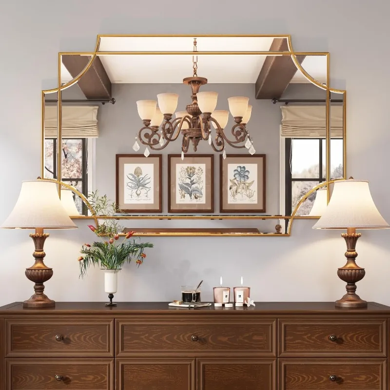 Large  Mirror for Wall, Modern Decorative Mirror Rectangle Wall , Bevelled Full Length Mirror