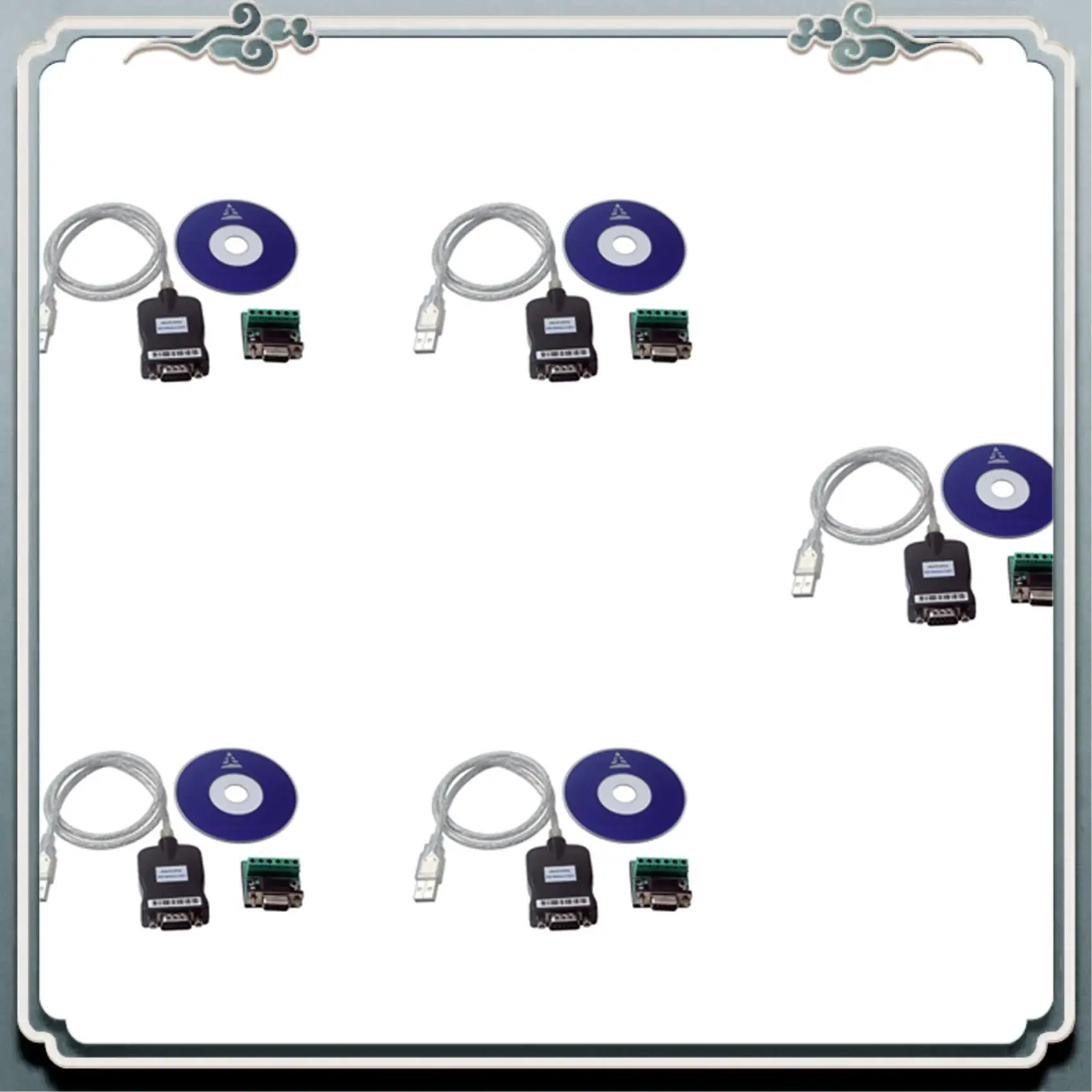 

ABIJ-6X USB 2.0 к RS485 RS-485 RS422 RS-422 DB9 COM Кабель-адаптер преобразователя устройств последовательного порта, Prolific PL2303