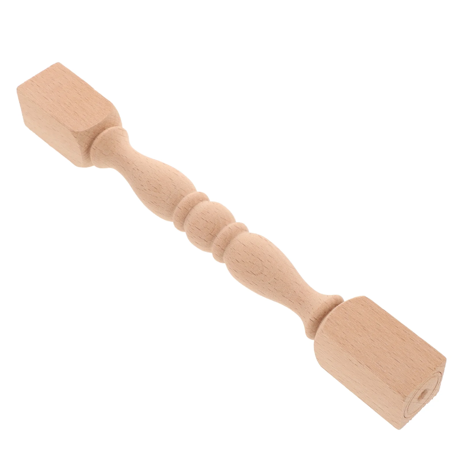 Solid Wood Fence Post for Furniture Decorative Wooden Carved Table Component Leg Cabinet Column Accessory