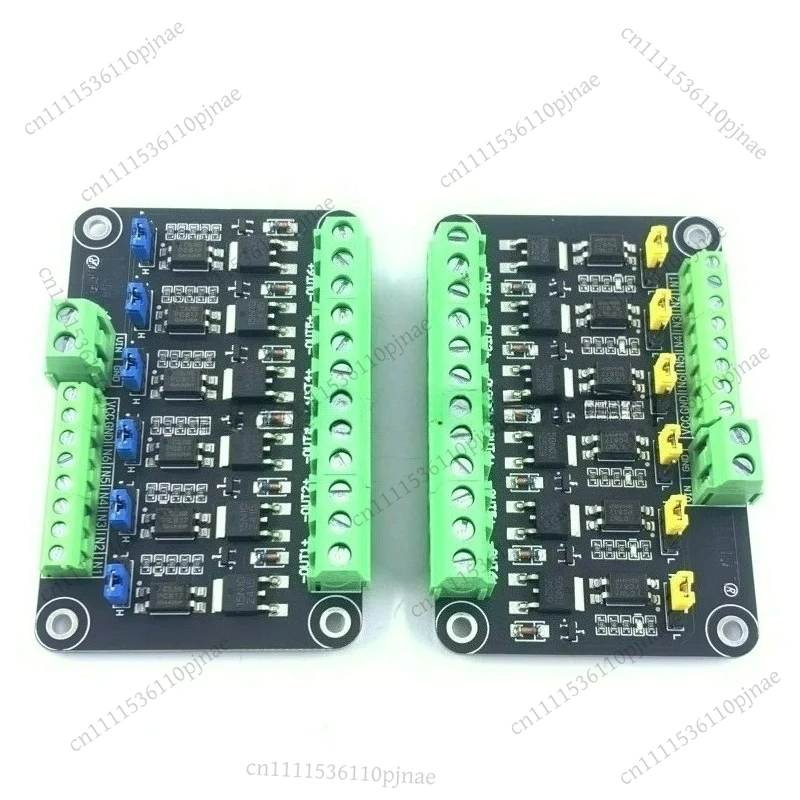 6-channel MOSFET module/single-chip microcomputer PLC amplification field-effect transistor/optocoupler isolation/driver board